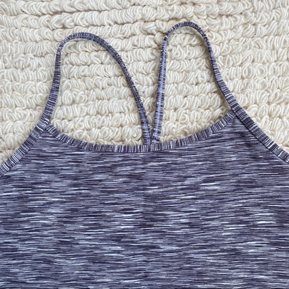 LULULEMON gray Magnum Space Dye Power Y tank top 10 - Picture 2 of 11